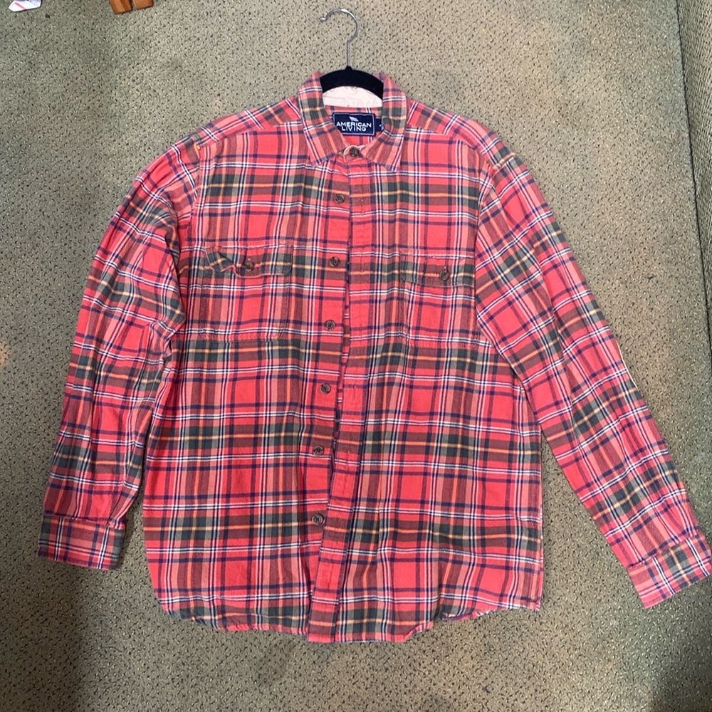 Vintage flannel size Large
